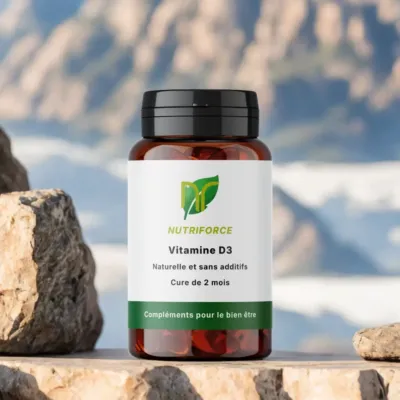 La vitamine D3 naturelle bio Nutriforce France