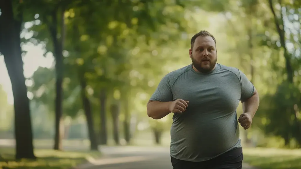cette image montre un homme qui court pour savoir comment perdre du gras sur le ventre