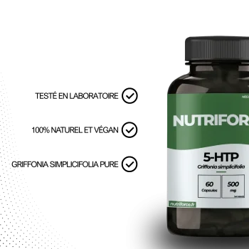 Bienfaits du 5-HTP, complément alimentaire pharmaceutique qui a de nombreuses vertus