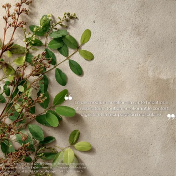 Étude clinique réalisée par Nutriforce sur le desmodium