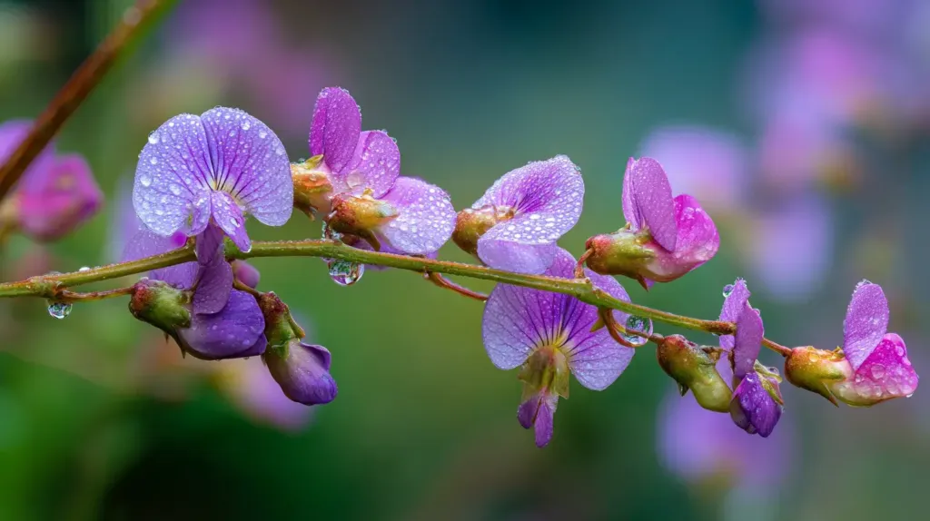 photo de fleur desmodium