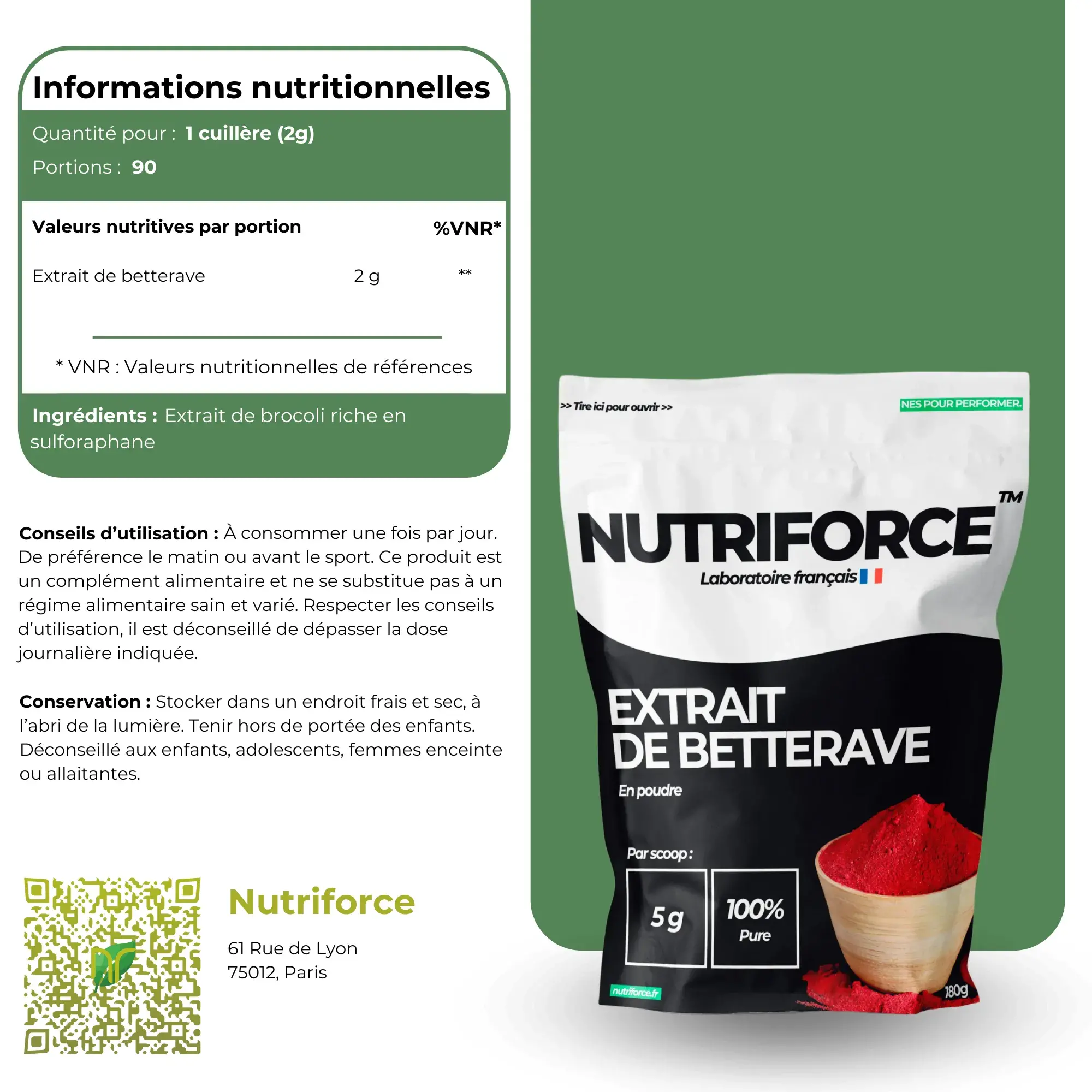 Extrait de Betterave en poudre – Image 4