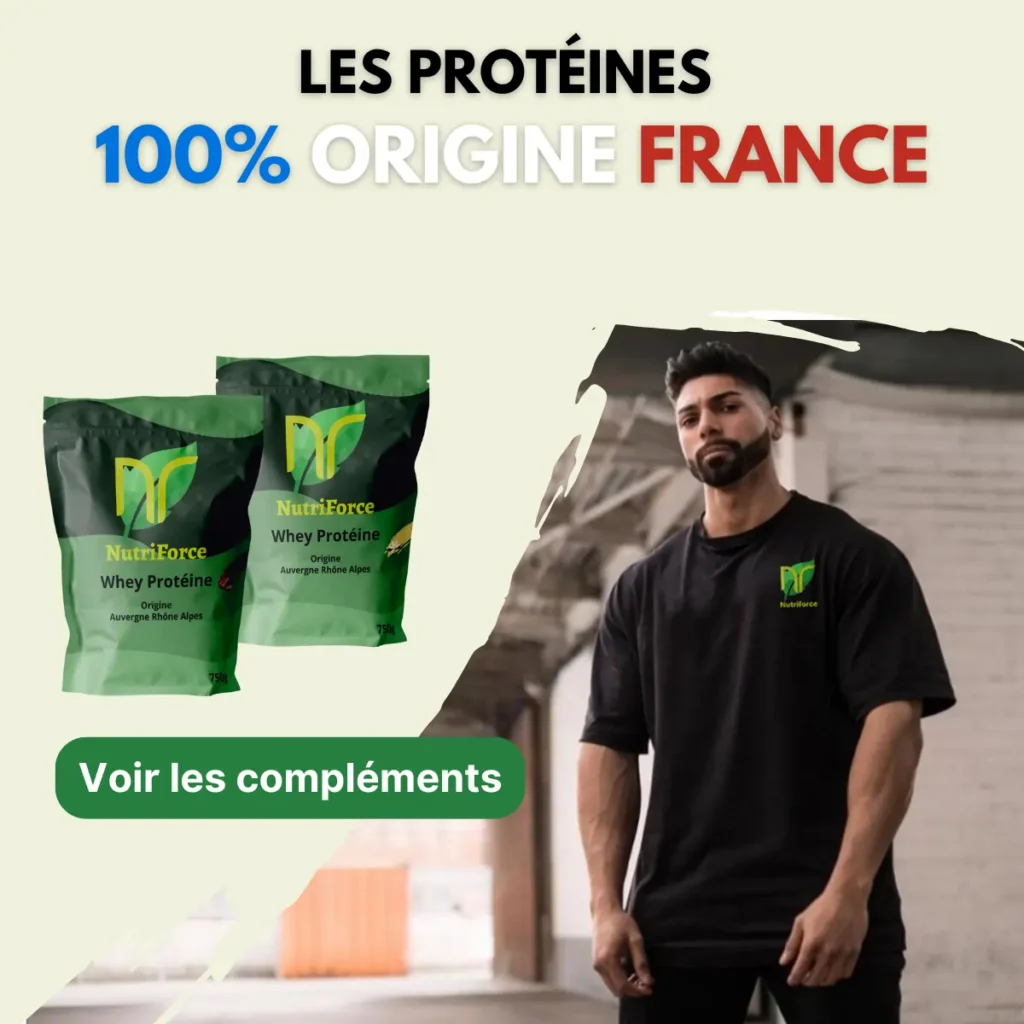 whey protéine, créatine autres compléments alimentaires naturels pour la musculation et prise de masse
