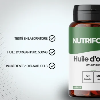 huile d'origan origine france en pharmacie nutriforce