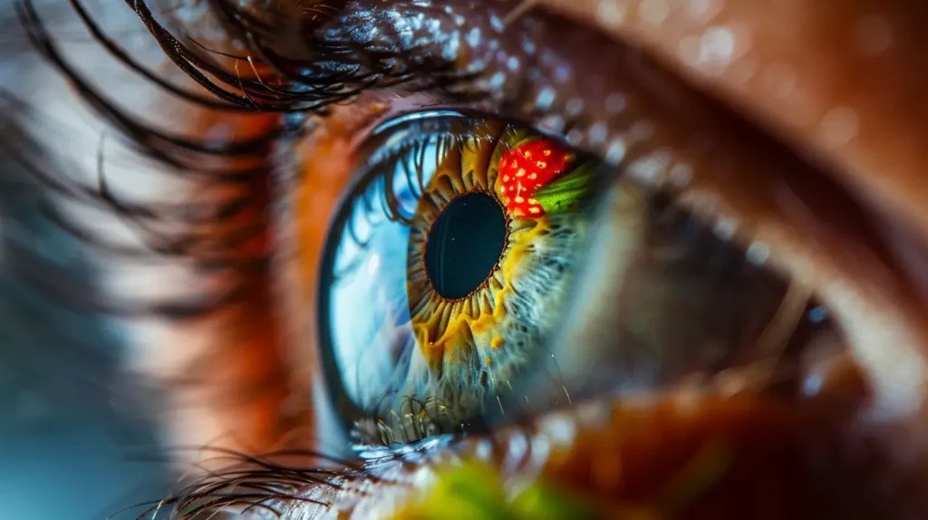 Astaxanthine yeux