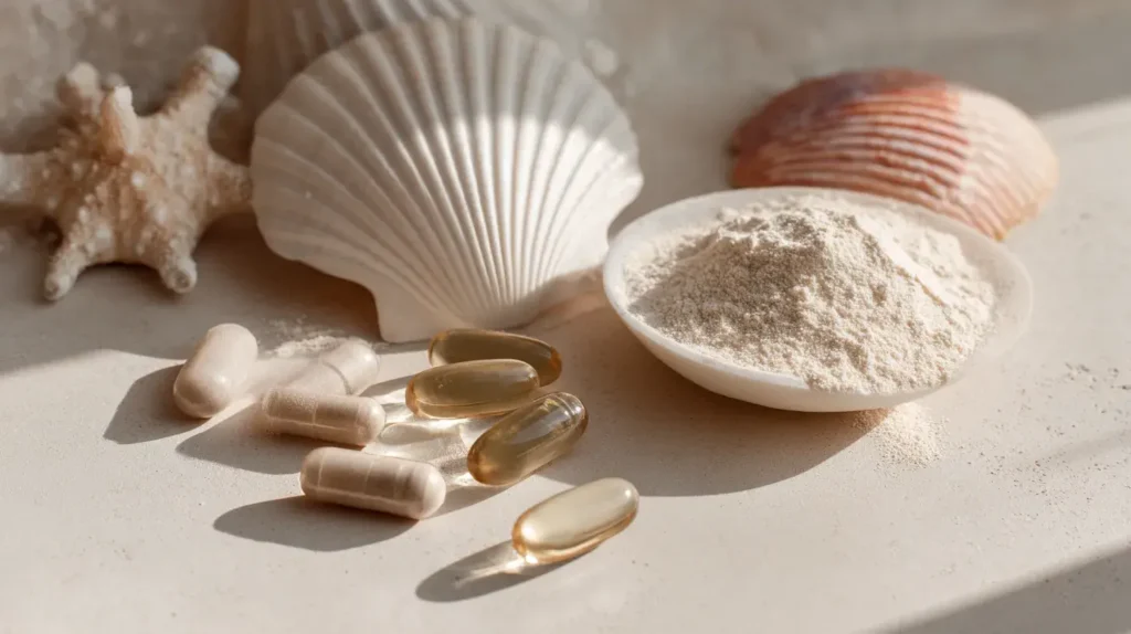 coquillage collagène marin