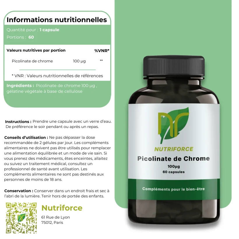Picolinate de Chrome – Image 4