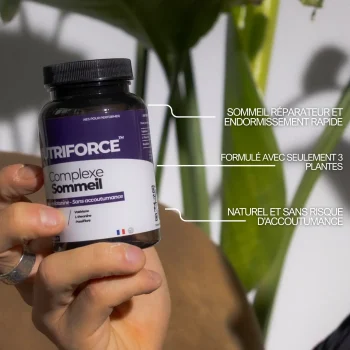 Complément alimentaire sommeil pour endormissement rapide et profond, naturel et avec des plantes