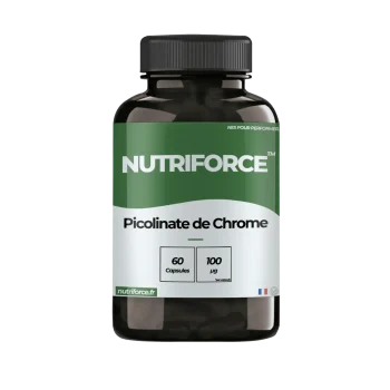 Picolinate de chrome, complément alimentaire, gélules avec de nombreux bienfaits