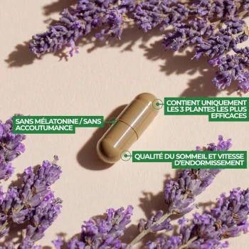 bienfaits du complexe sommeil nutriforce a base de valériane et autres plantes, formules la plus efficace