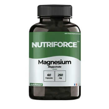 60 capsules de magnésium bisglycinate