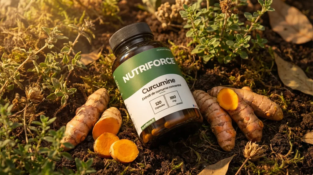 Bienfaits curcumine inflammation chroniques, confort digestif.