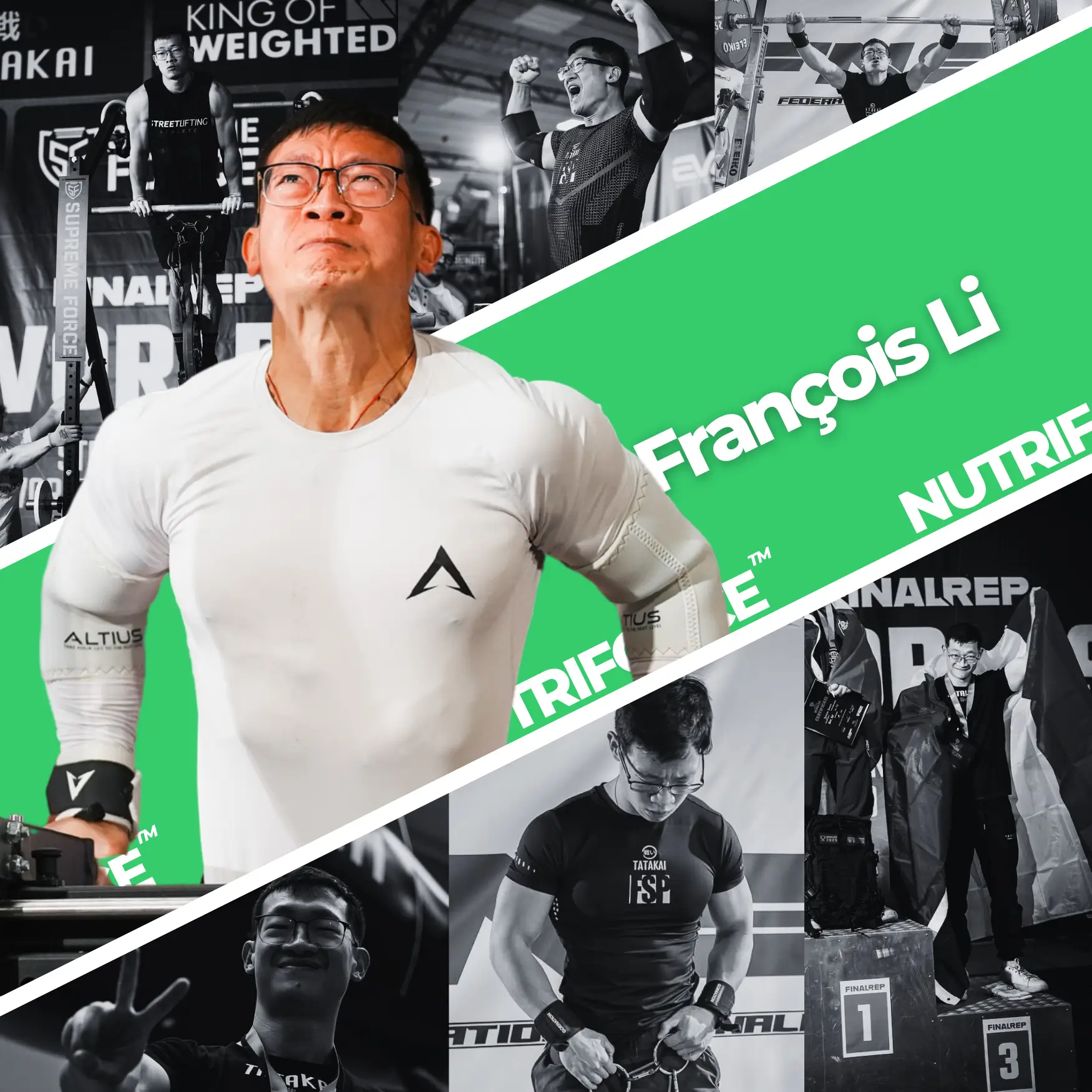 photo de françois li aka franzy sl l'athlète nutriforce de streelifting
