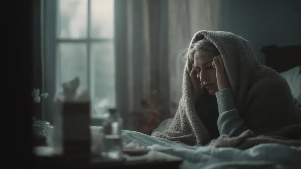 conséquence d'un manque de glutamine dont les maladies et le manque de sommeil