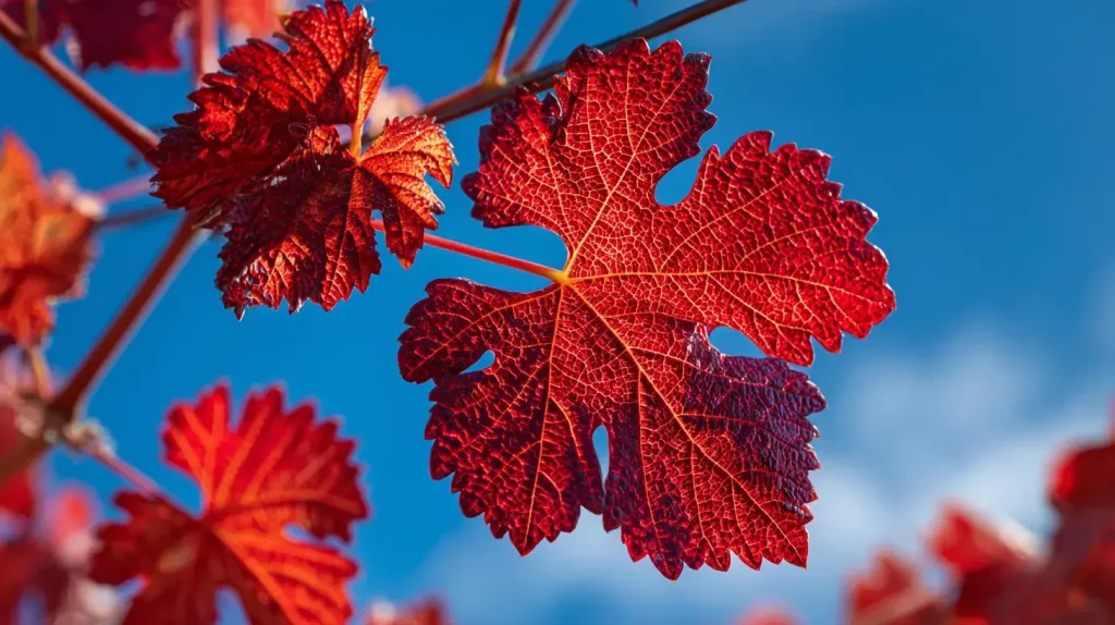 vigne rouge artères 