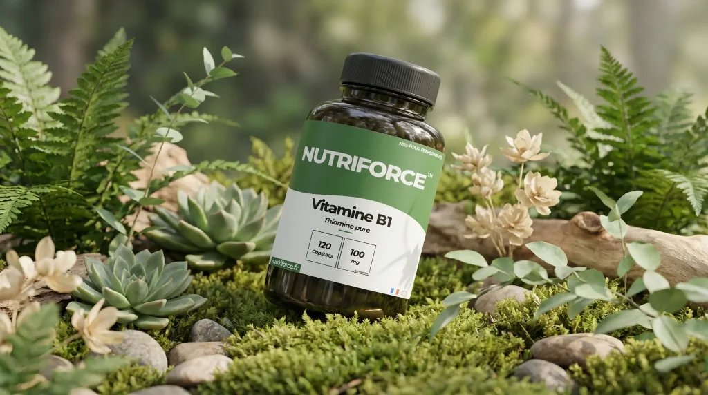Vitamine B1 pour l'énergie et le système nerveux très efficace.
