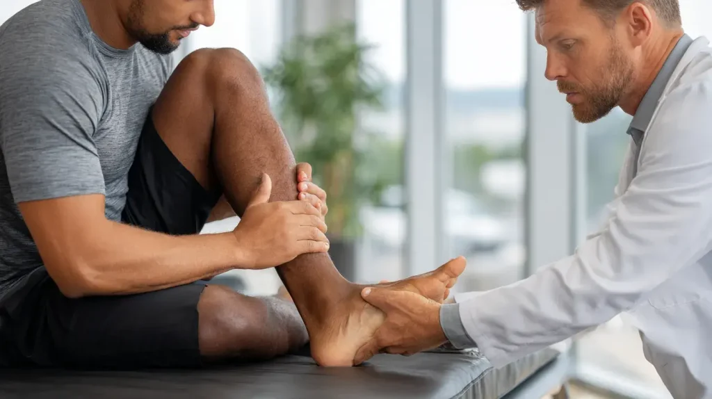 fractures de fatigue du pied