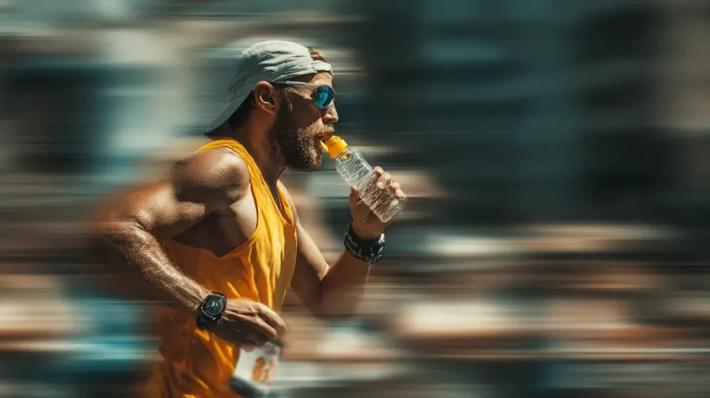 gel course à pied marathon