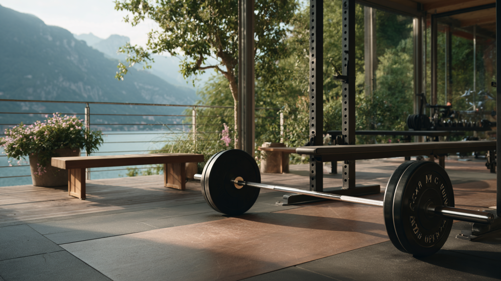 Salle de sport dans un univers urbain