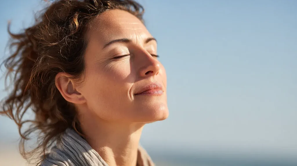 femme en pleine forme grâce à la Bromélaïne