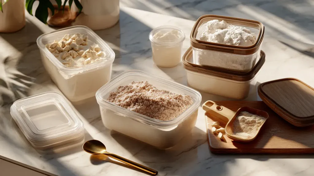 crème de riz musculation préparée à l'avance