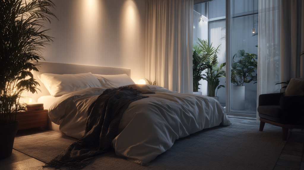 Chambre parfaitement bien rangée
