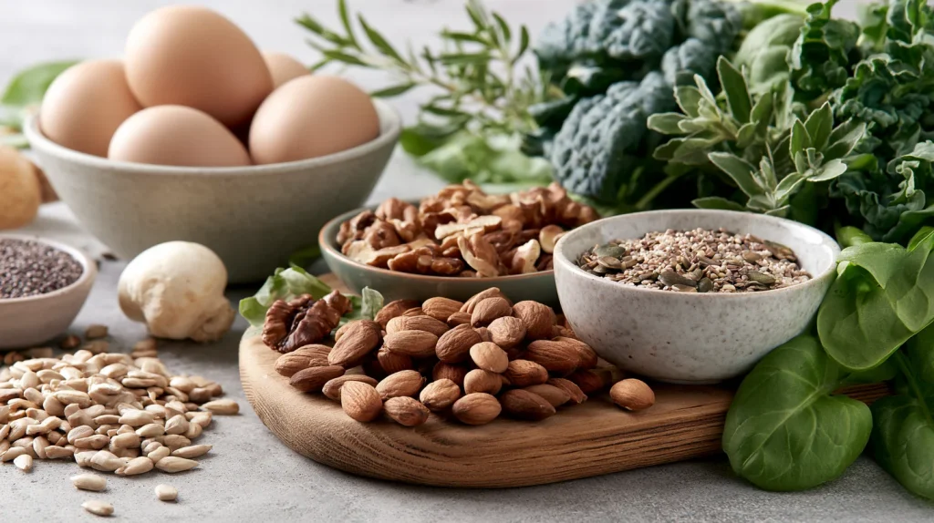 ingrédients riches en nutriment pour les cheveux