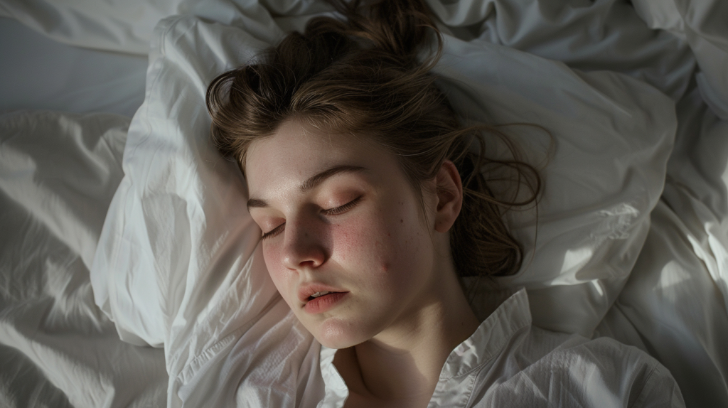 femme qui dort 