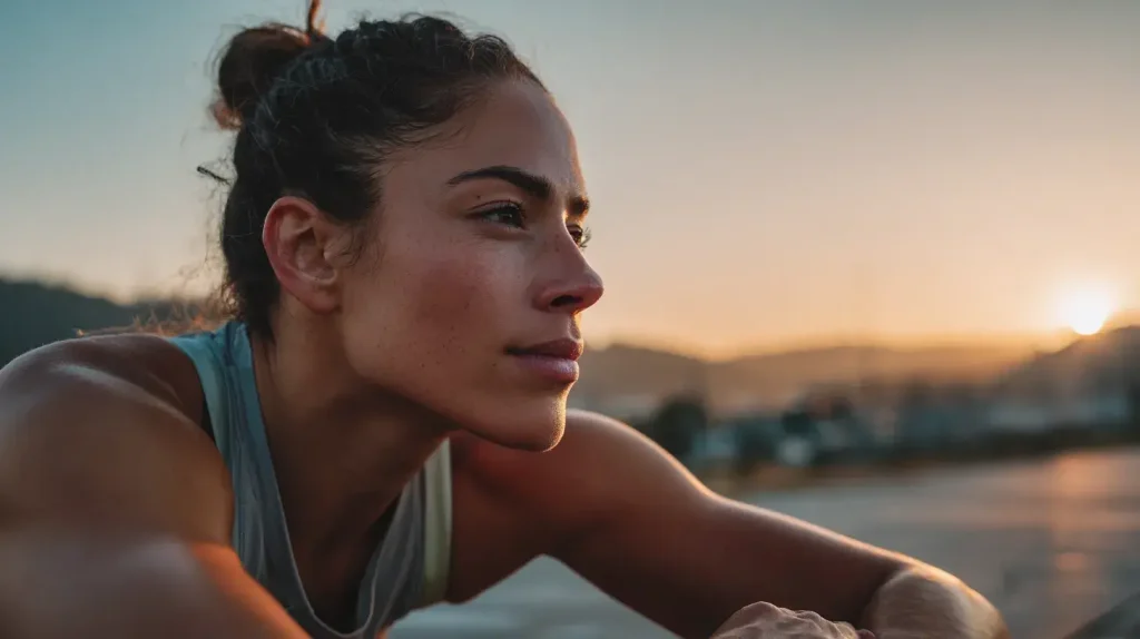 une femme à un faible taux de cortisol