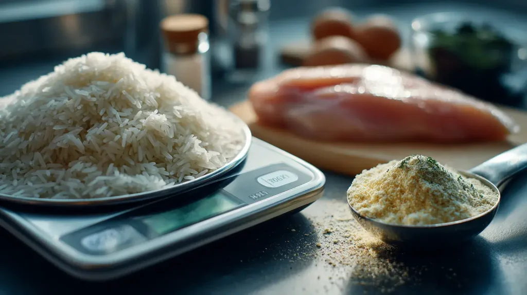 riz cuit idéal pour la prise de masse