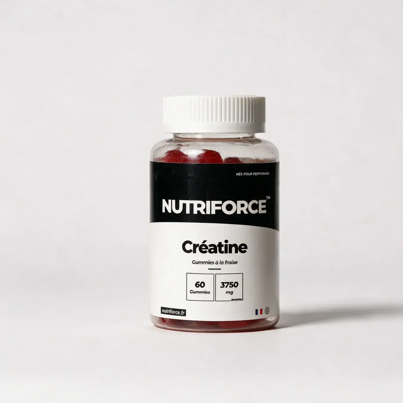 photo d'une boite de gummies créatine