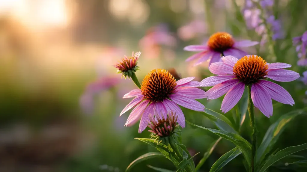 fleur échinacée