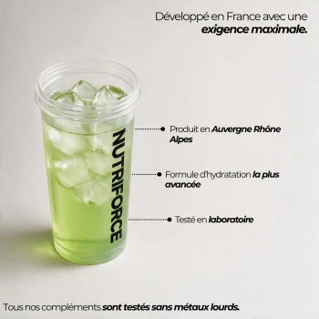electrolytes nutriforce fabriqués en france