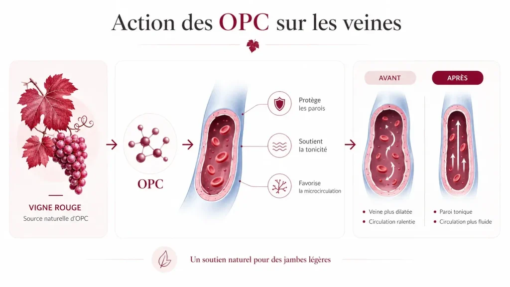 schéma OPC vigne rouge