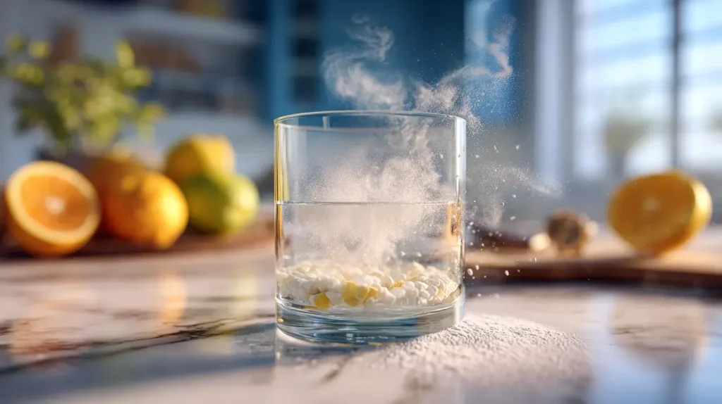 myo inositol dans un verre