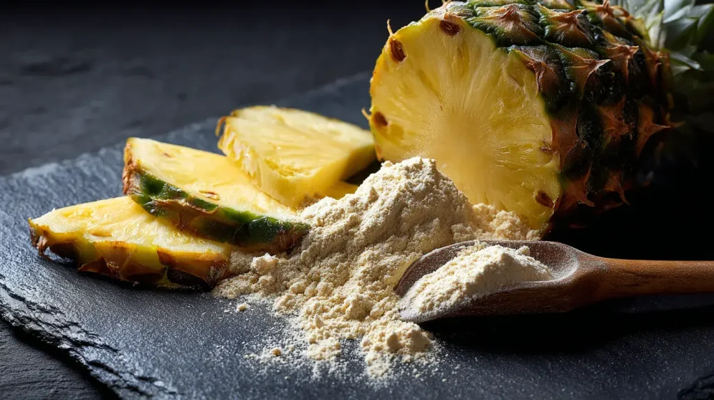 ananas et bromélaïne