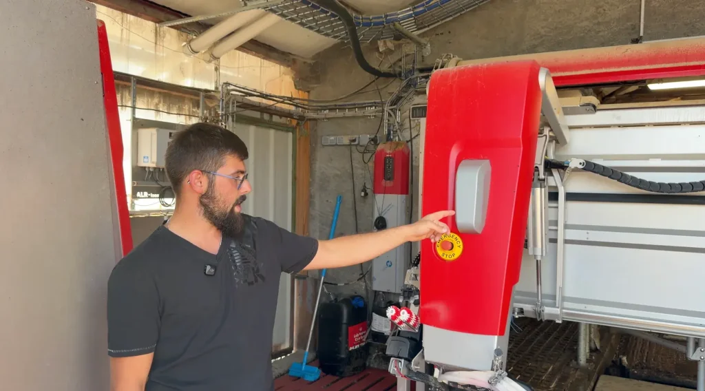 loïc cantaduc explique le roobot de traite