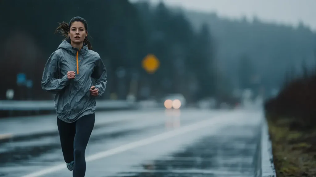 une femme fait son footing 