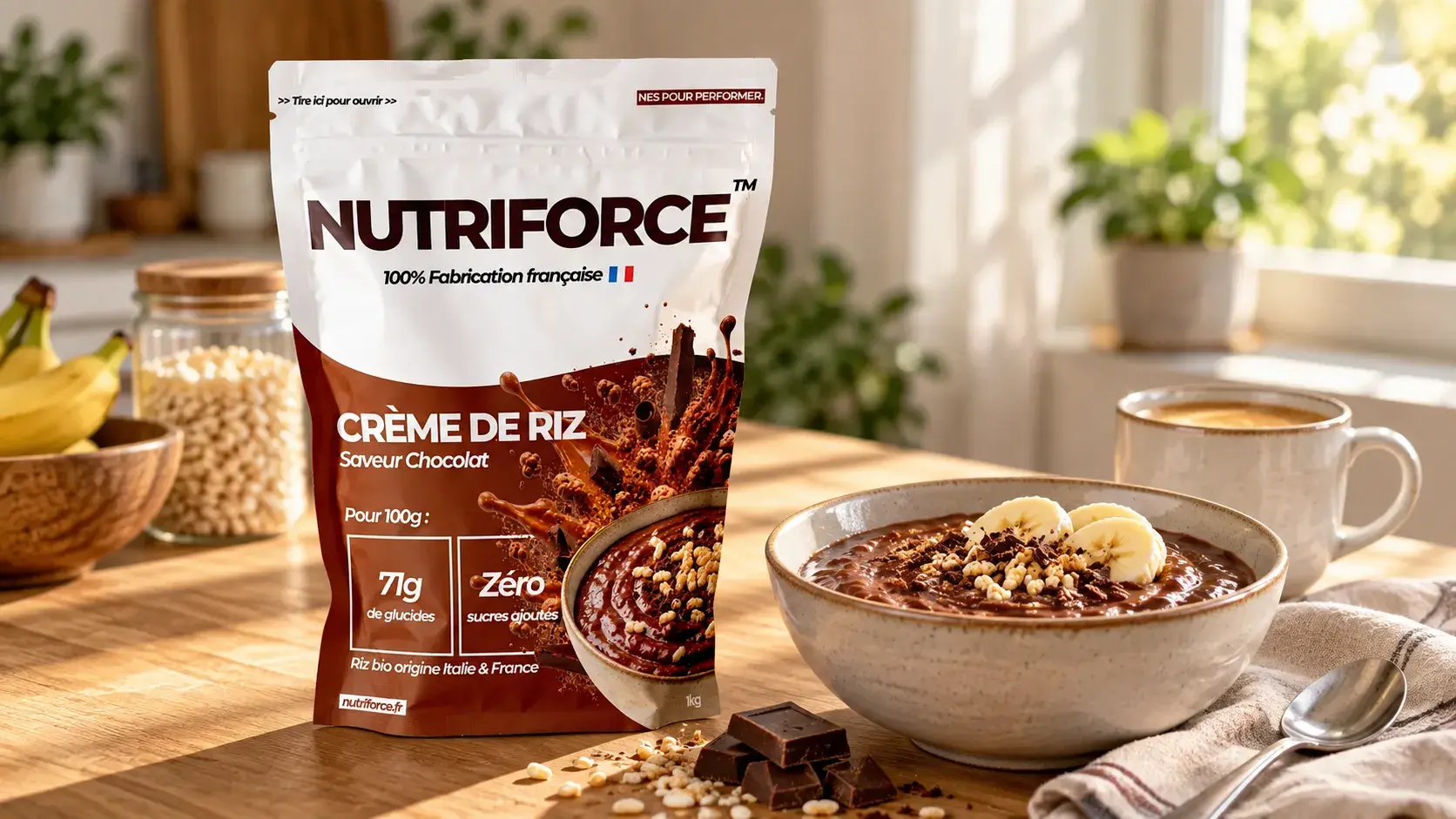 Crème de riz : bienfaits, utilisation et place dans l’alimentation du sportif