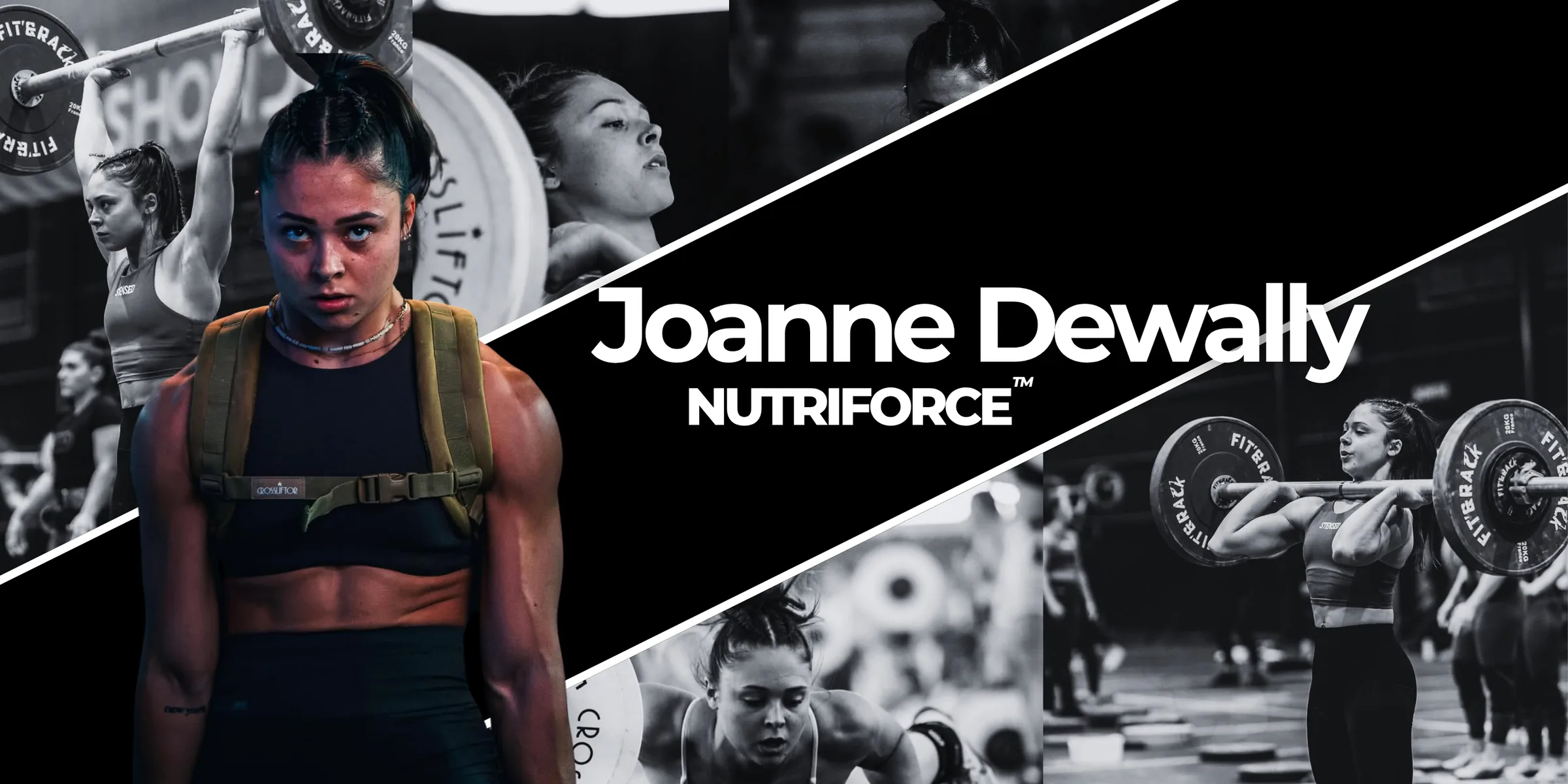 Joanne Dewally, athlète de CrossFit, top 18 % mondial à l'Open 2024, athlète Nutriforce