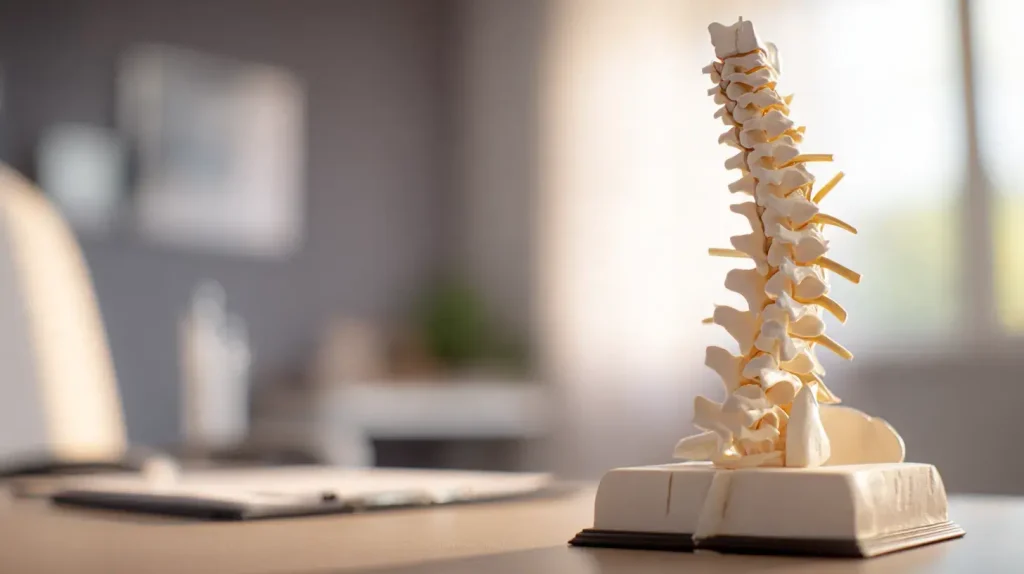 anatomique des vertèbres lombaires concernées par la lombalgie
