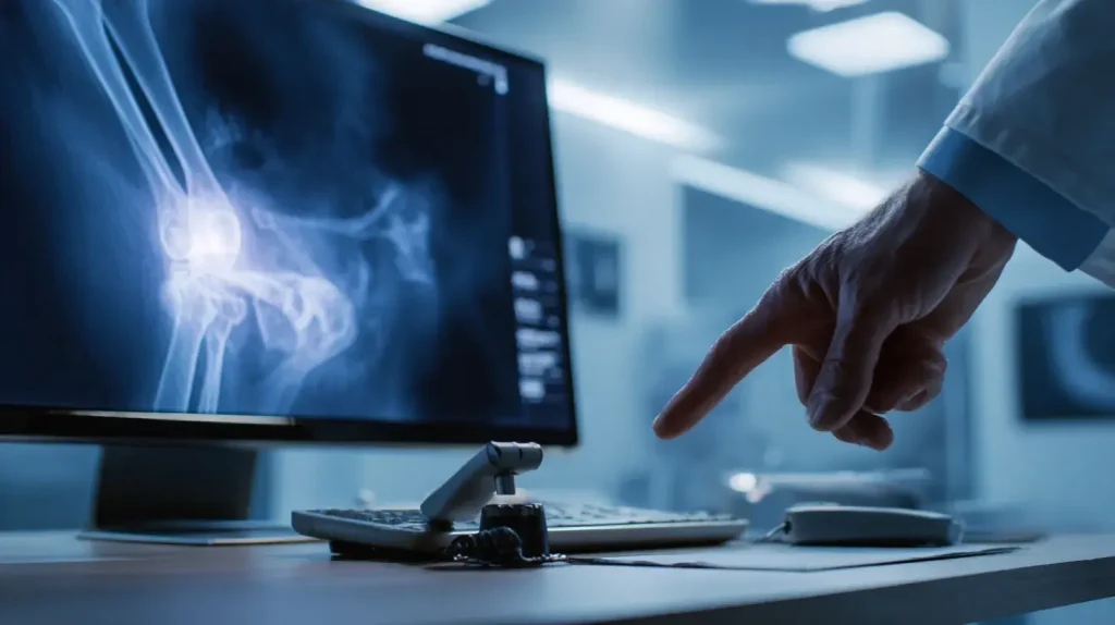 Radiographie et échographie pour distinguer une tendinite et l’arthrose de la hanche