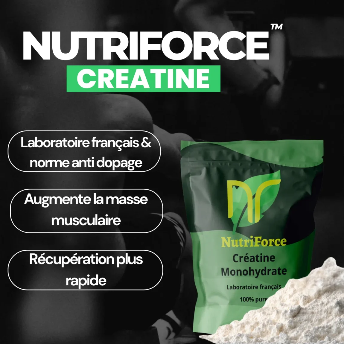 La meilleure créatine a prendre en france, par nutriforce